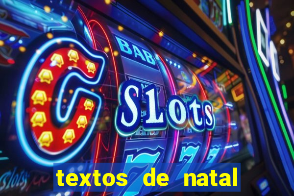 textos de natal para leitura